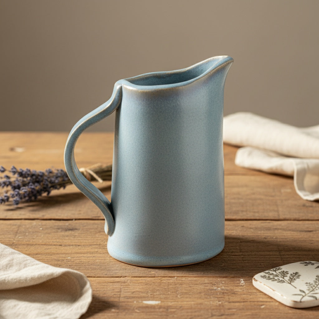 Pottery Jug Slab Building Template: DIY Ceramic Pitcher (PDF Pattern)