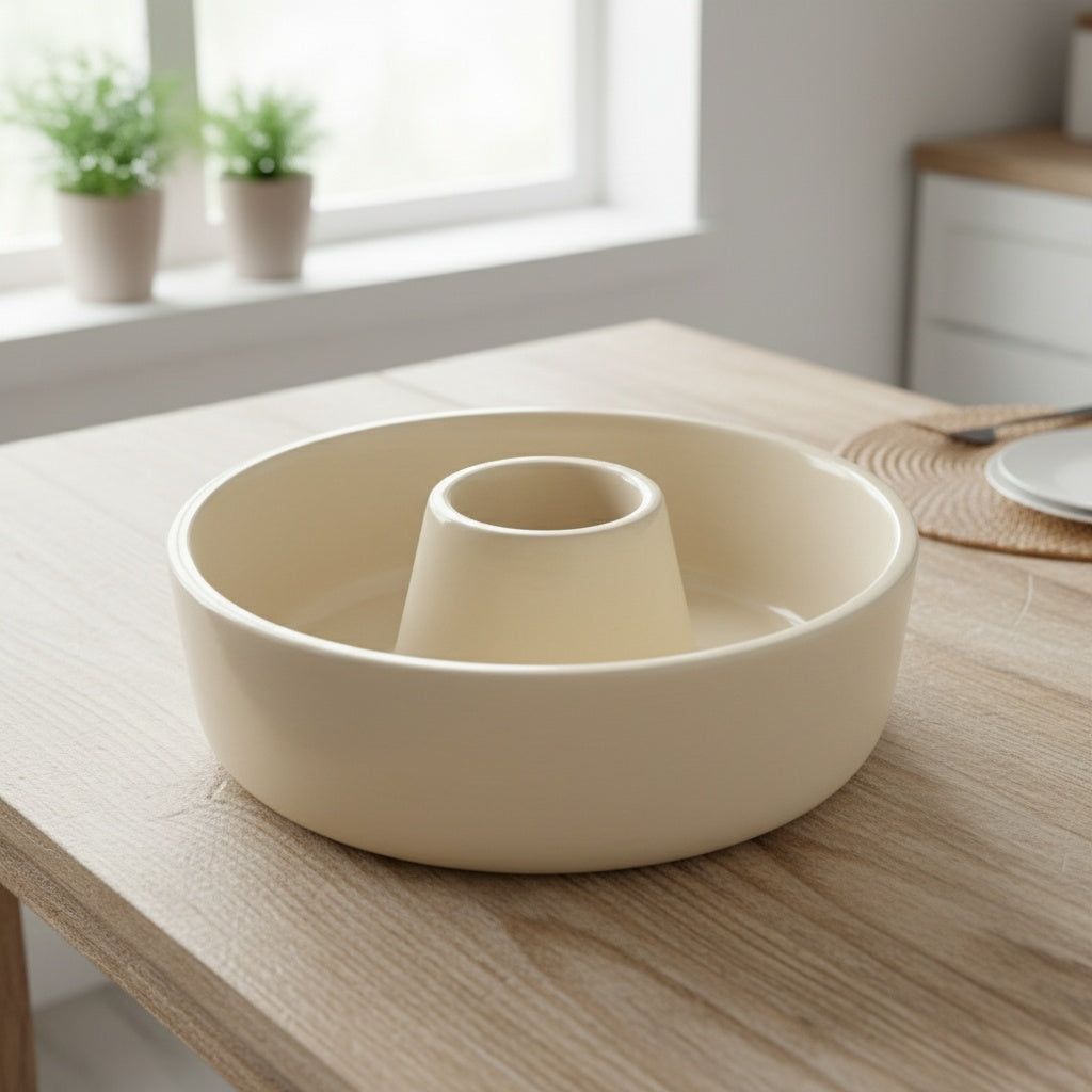 Bundt Cake Pan Pottery Template