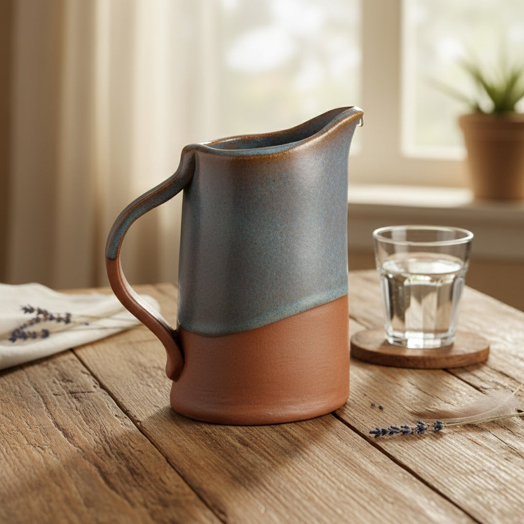 Pottery Jug Slab Building Template: DIY Ceramic Pitcher (PDF Pattern)