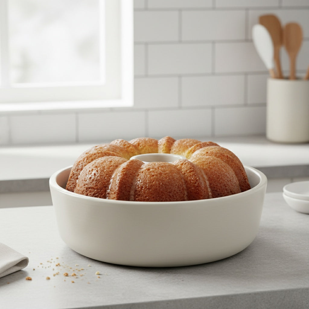 Bundt Cake Pan Pottery Template