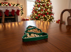 Christmas Tree Plate Pottery Template: Slab Building Pattern (PDF)