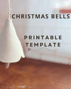 FREE  TEMPLATE Christmas Bells Pottery Template: DIY Ceramic Pattern (PDF Pattern)