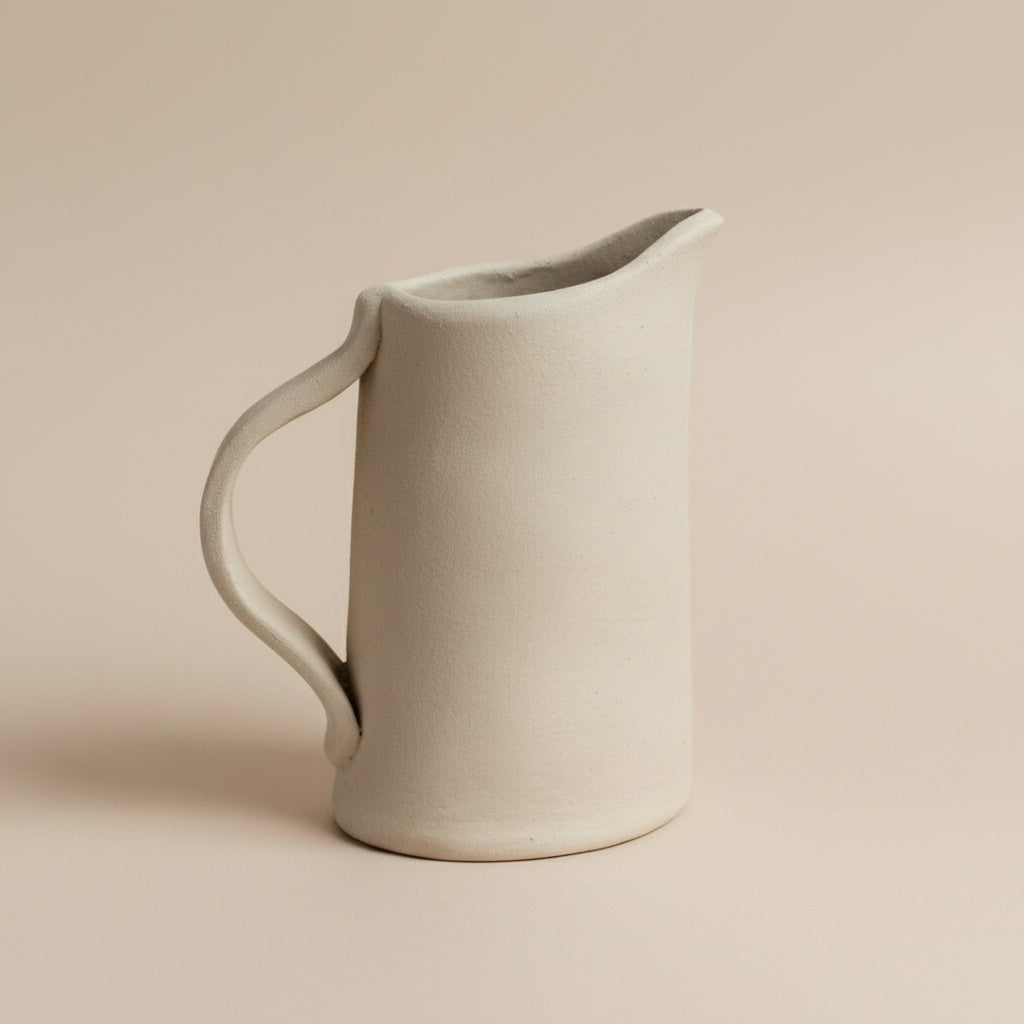 Pottery Jug Slab Building Template: DIY Ceramic Pitcher (PDF Pattern)