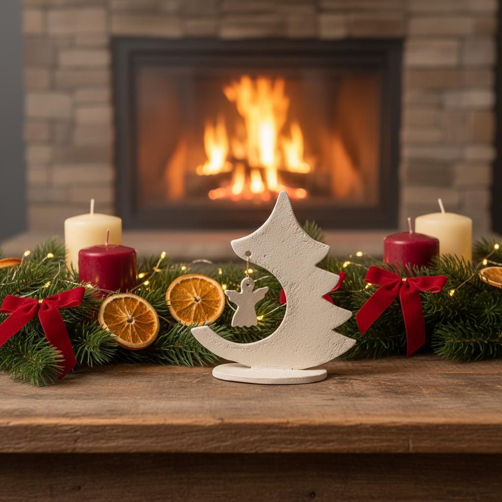 Christmas Ornament Template – Pottery Template PDF | Easy Pottery Project & Festive Decor