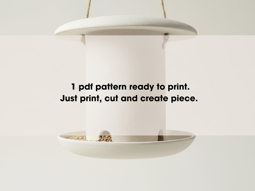 Bird Feeder Template