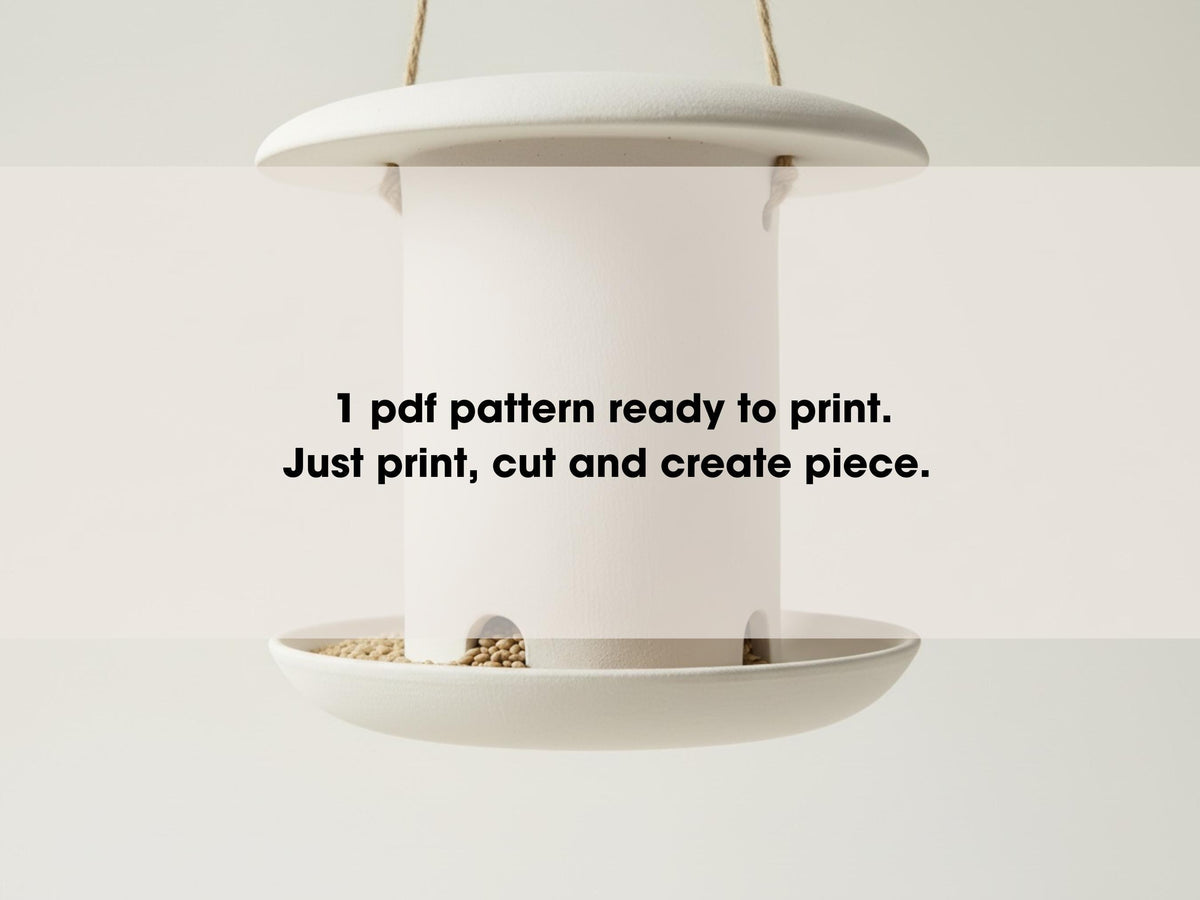 Bird Feeder Template