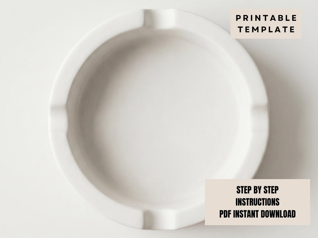 The image is a plain white ashtray with no visible text or objects.