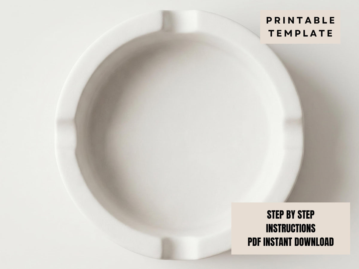 The image is a plain white ashtray with no visible text or objects.