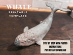 Whale Pottery Template: Slab Building PDF (Instant Download)