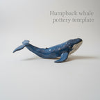 Whale Pottery Template: Slab Building PDF (Instant Download)