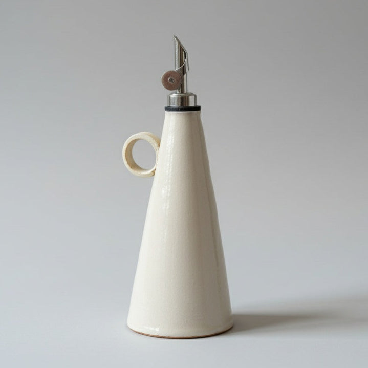 Pottery Olive Oil Bottle Template: Slab Building PDF Pattern