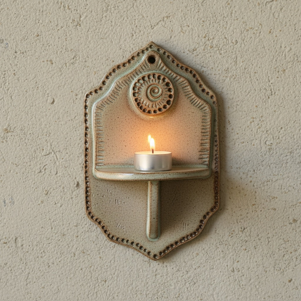 Ceramic Wall Altar Slab Building Template: Pottery Pattern (PDF Pattern)