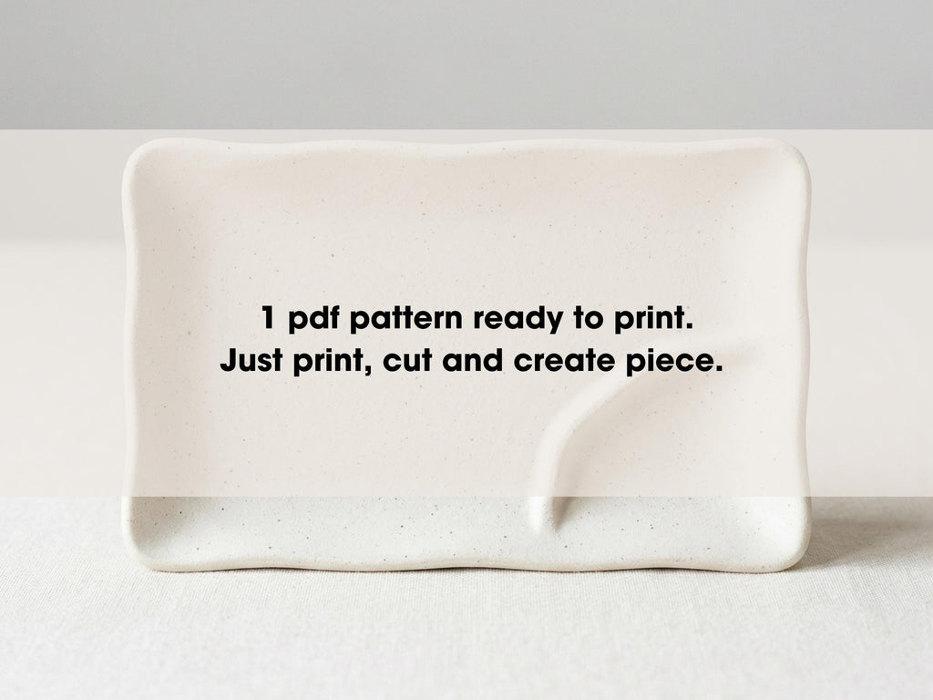 Sushi Plate Template