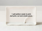 Sushi Plate Template