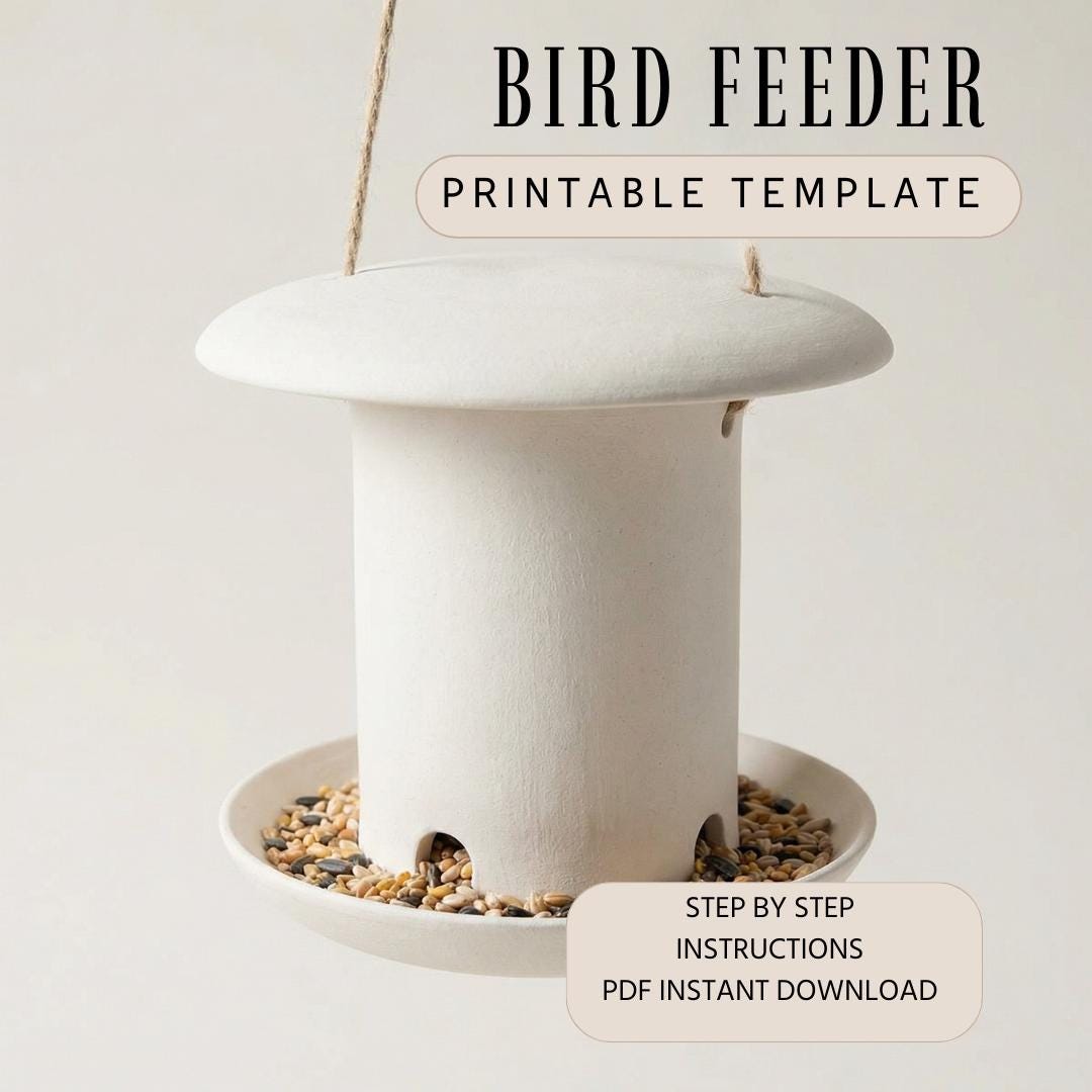Bird Feeder Template