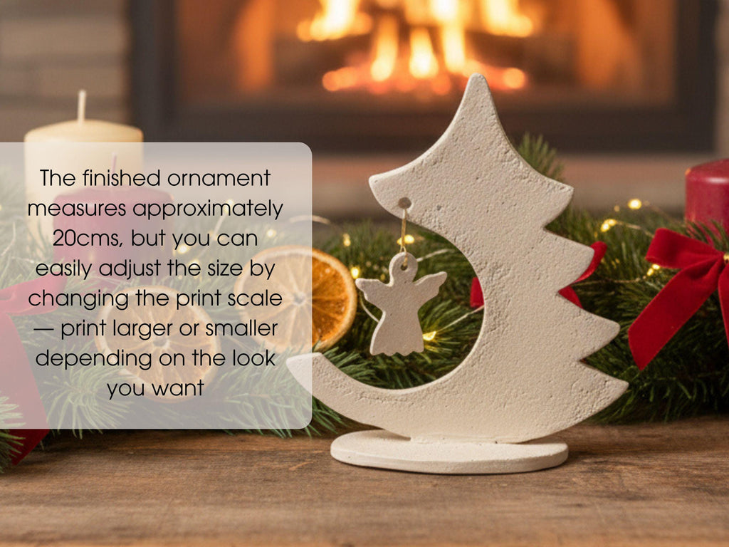 Christmas Ornament Template – Pottery Template PDF | Easy Pottery Project & Festive Decor
