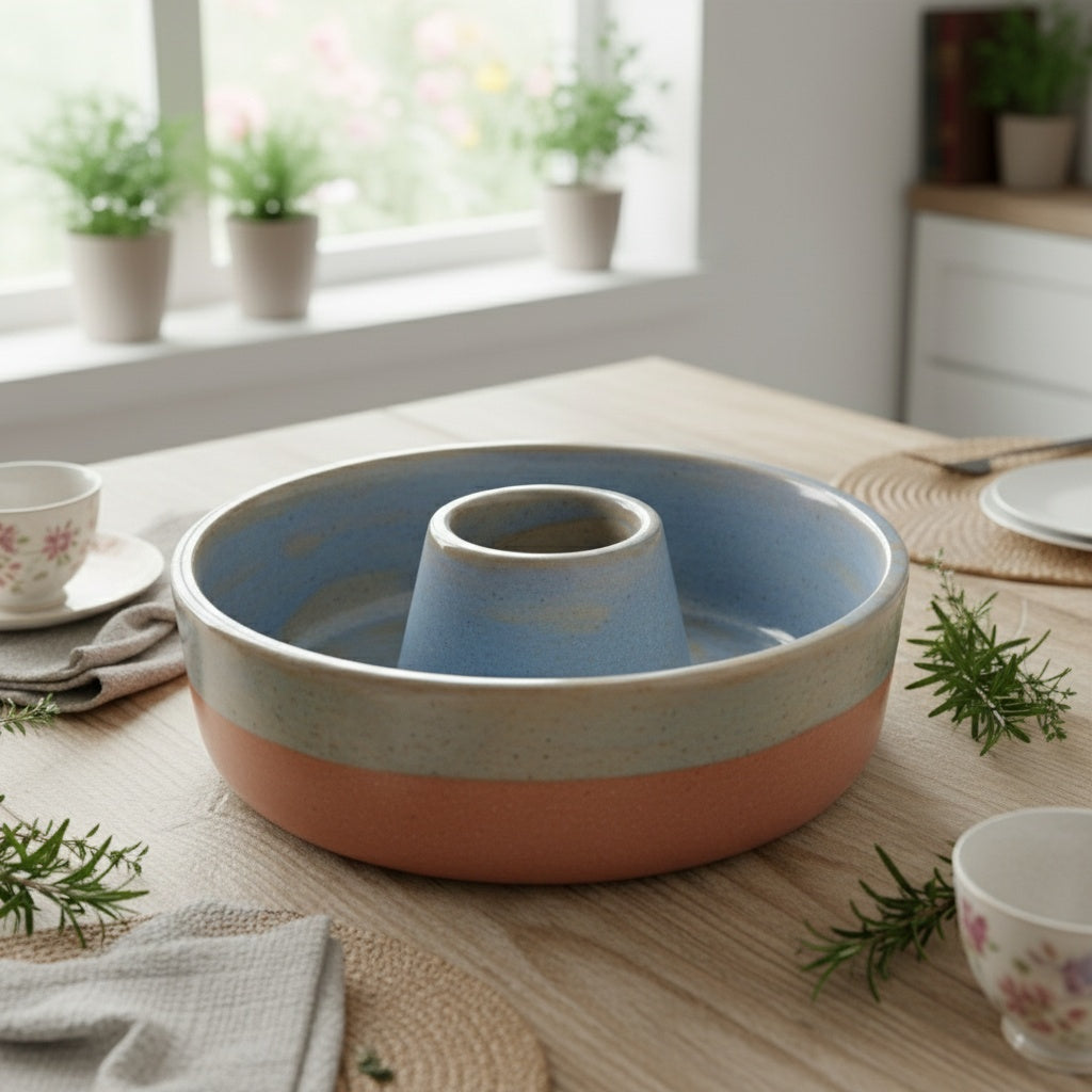 Bundt Cake Pan Pottery Template