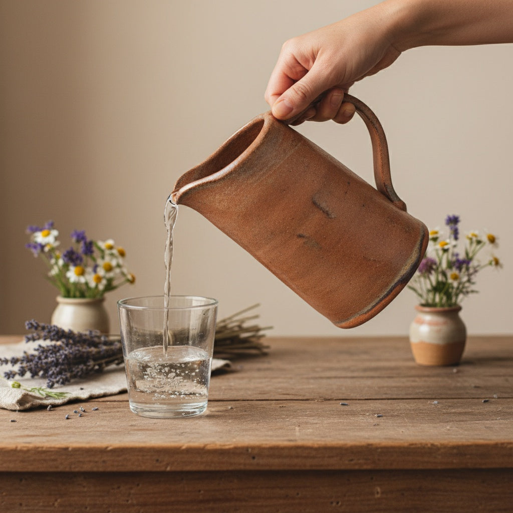 Pottery Jug Slab Building Template: DIY Ceramic Pitcher (PDF Pattern)