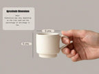Stackable Espresso Mug template |