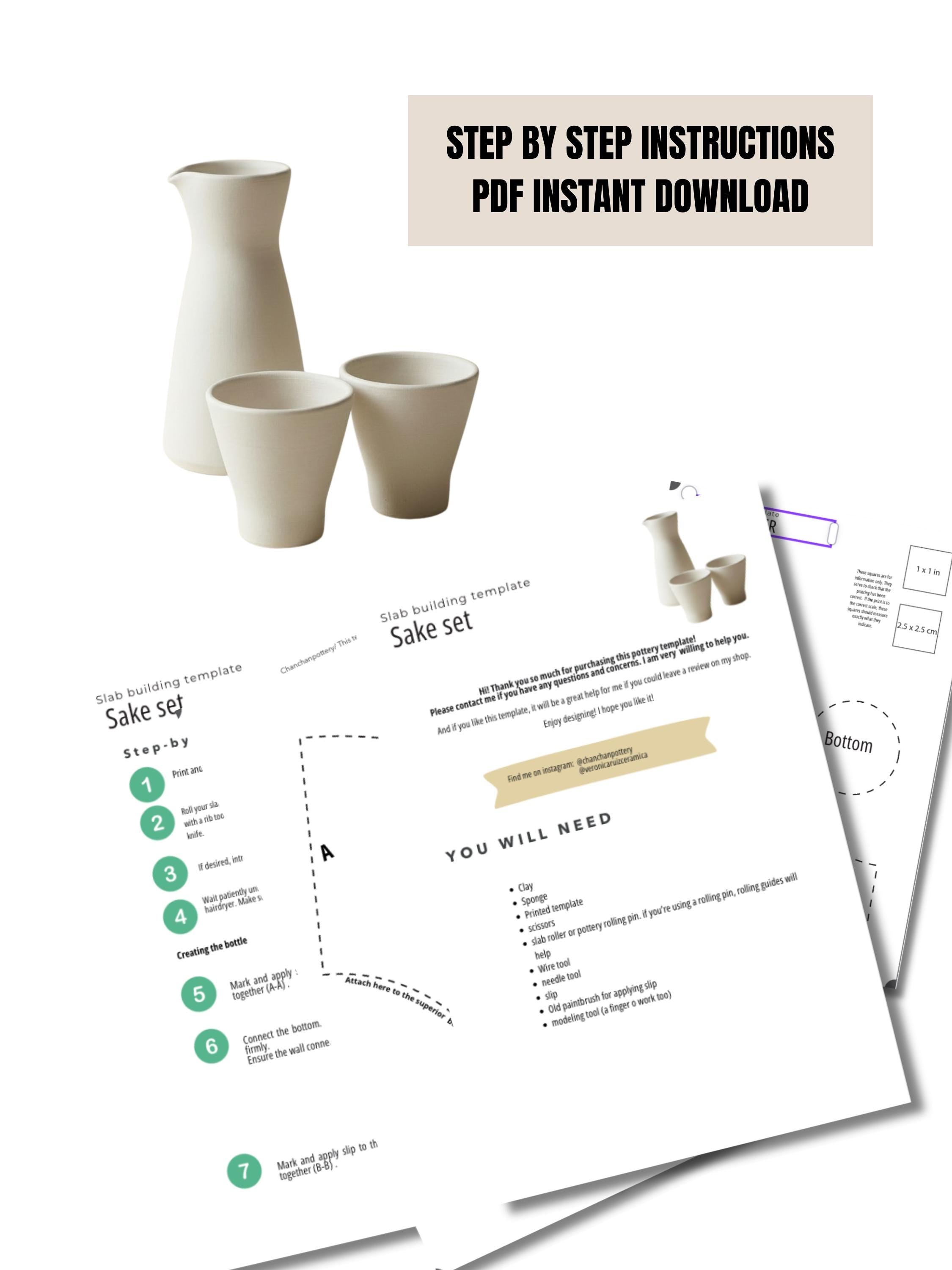 Sake Set template