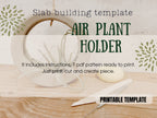 Air Plant Holder Template