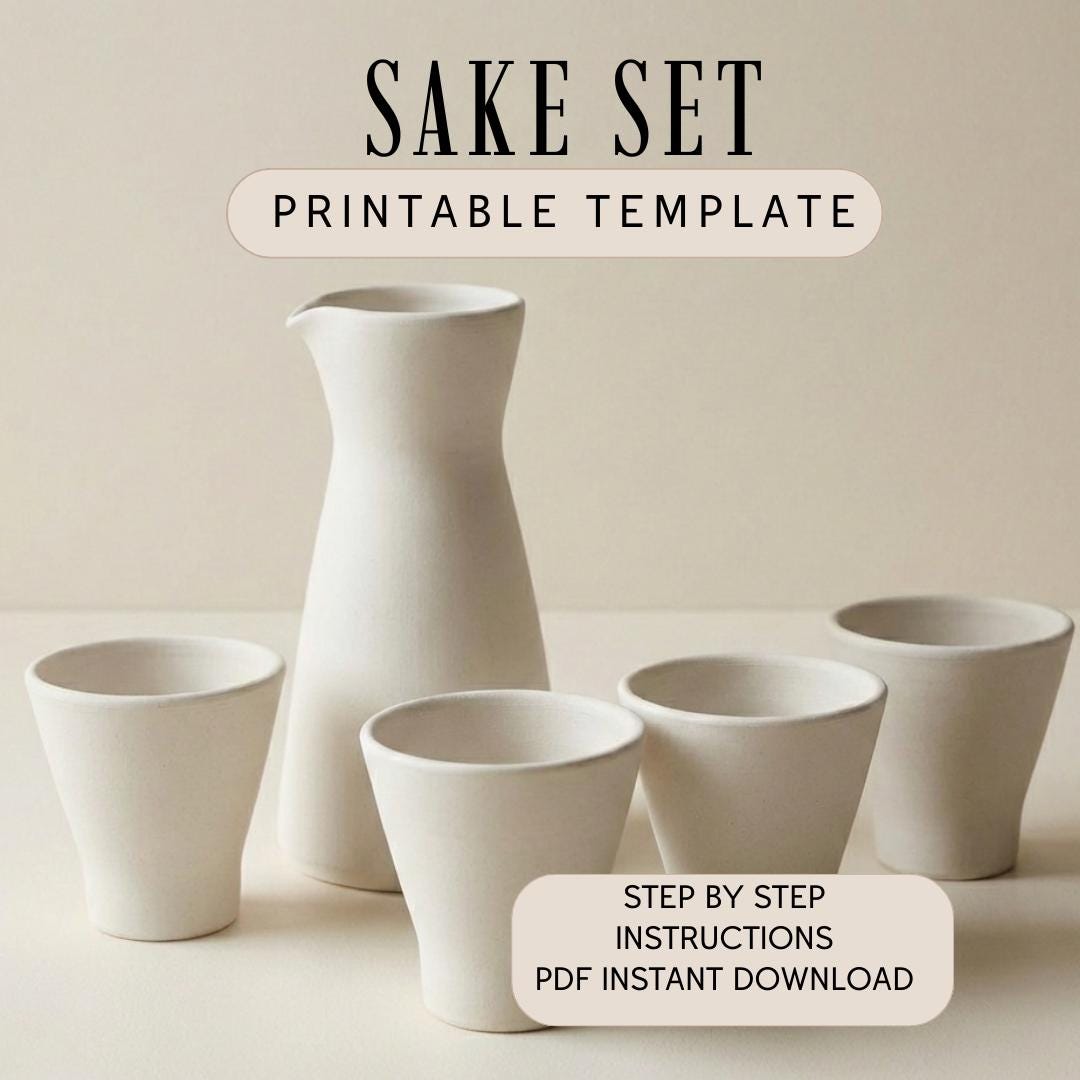 Sake Set template