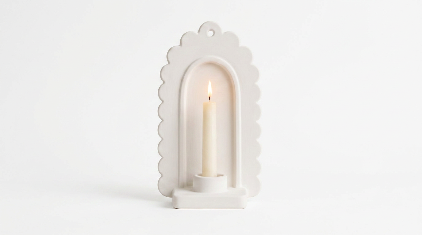 Wall Sconce  Pottery Template