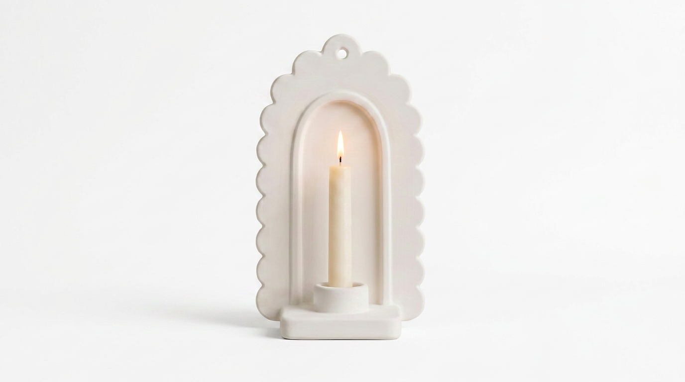 Wall Sconce  Pottery Template