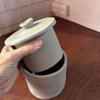 French Butter Dish Template ,  Printable Ceramic Pottery Pattern + Step by Step Instructions (PDF Download)