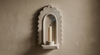 Wall Sconce  Pottery Template