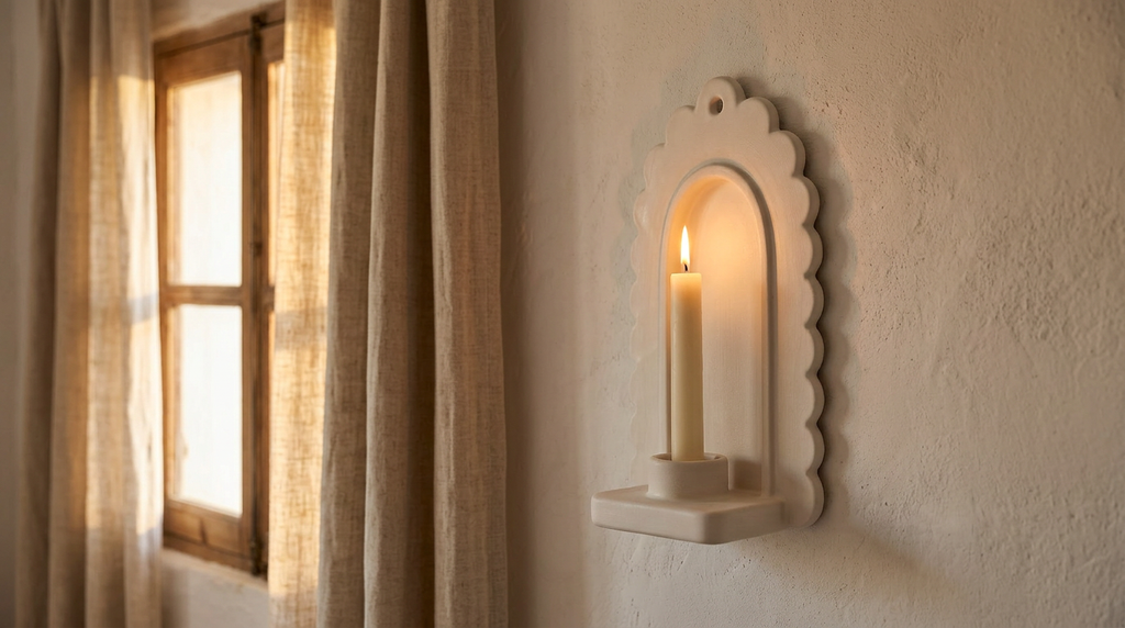Wall Sconce  Pottery Template