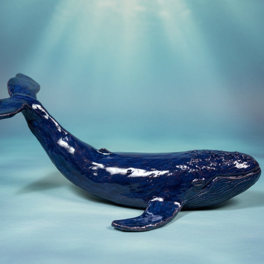 Whale Pottery Template: Slab Building PDF (Instant Download)