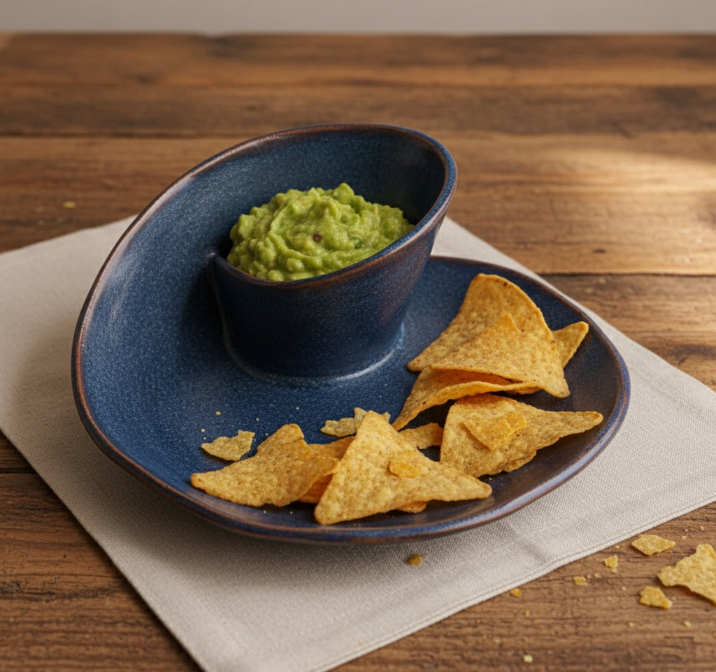 Pottery template for slab building a chips and Dip Bowl Template - DIY Ceramics Craft