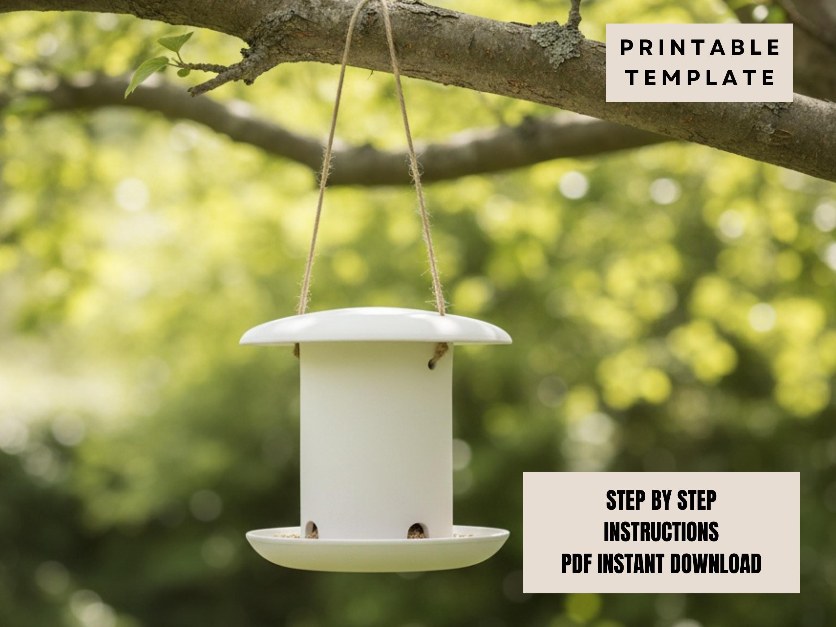 Bird Feeder Template