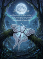 Luna Moth Pottery Template