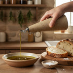 Pottery Olive Oil Bottle Template: Slab Building PDF Pattern