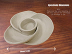 Swirl Bowl Pottery Template: DIY Ceramic Pattern (PDF Pattern)