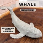 Whale Pottery Template: Slab Building PDF (Instant Download)