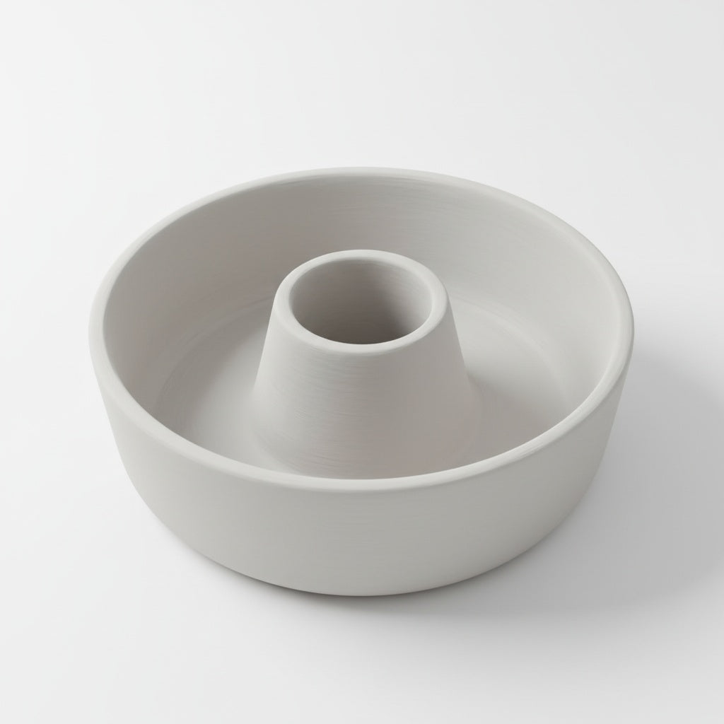 Bundt Cake Pan Pottery Template